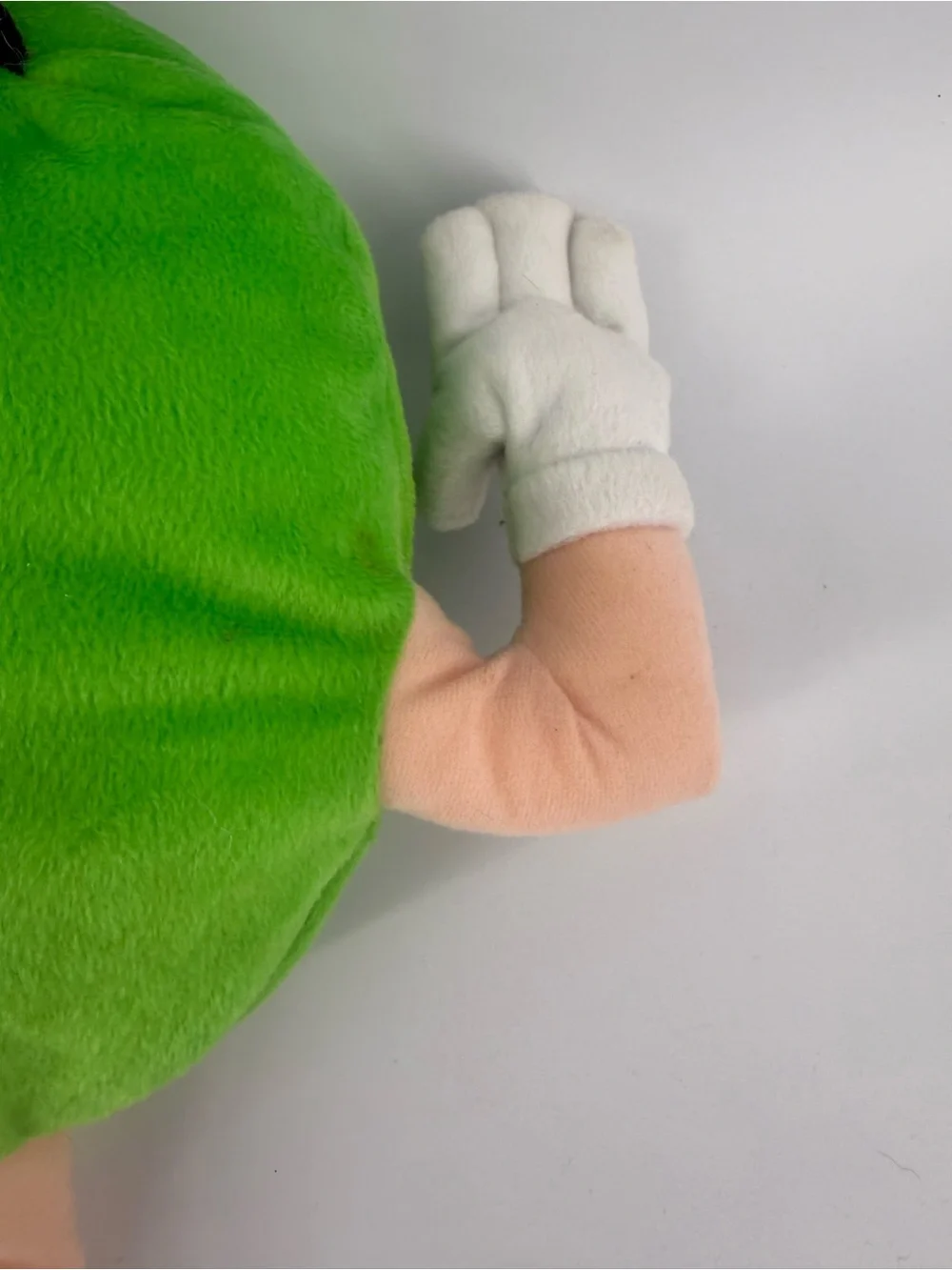 Vintage 2001 Nanco Green M&M Plush 17
